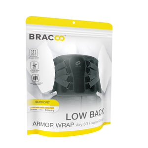 BRACOO BB31 Low Back Armor Wrap Airy Ortho 3D Fixation Design (*patented)