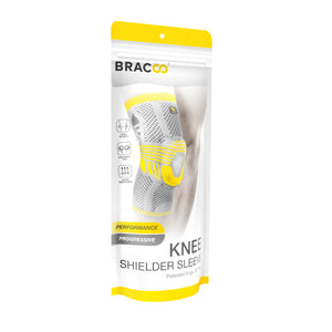 BRACOO KP41 Knee Shielder Sleeve Patented Ergo 3D pad (*patented)